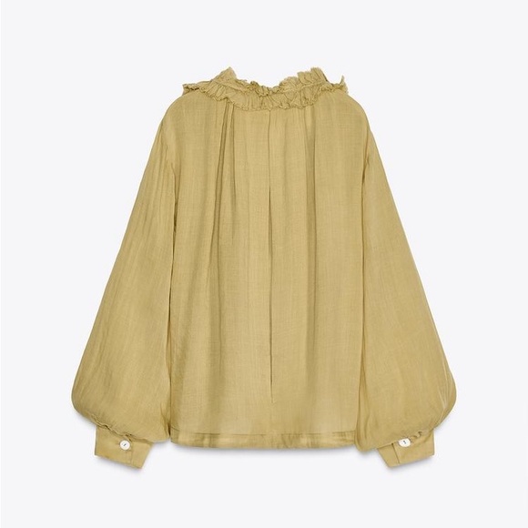 Ramie shirt ZW collection - Picture 8 of 9